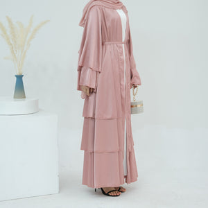 Amna Pink Abaya