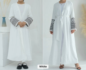 Palestinian Girls Size Keffiyah Abaya
