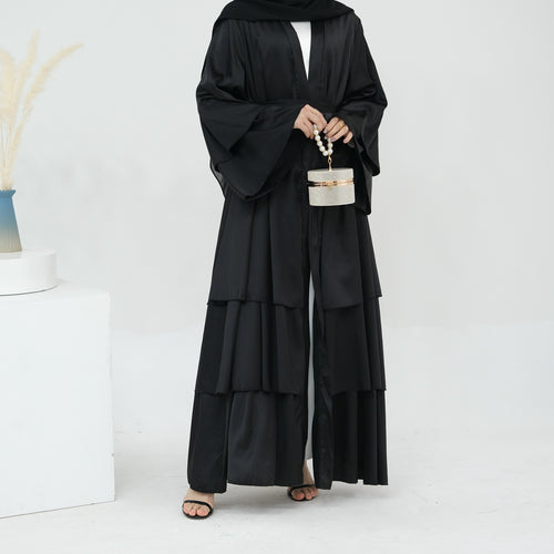 Amna Black Abaya