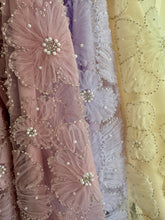 Zahra Lavender Bloom Abaya Set