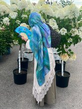 Water lilies Modal Hijab
