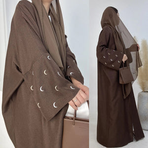 Brown Moon Abaya