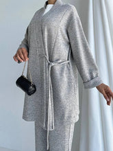 Huda Grey Two Piece Co-Ord Set Hijabimama