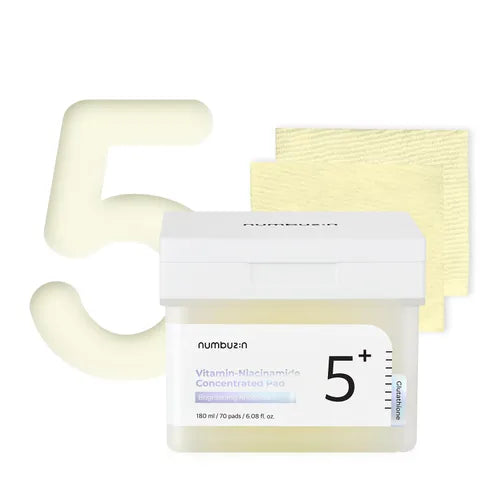 Numbizin - No.5 Vitamin-Niacinamide Concentrated Pad - 180ml/70pads