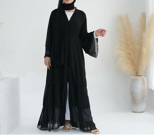 Amnah Black Abaya