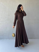 Zabeen Chocolate Dress