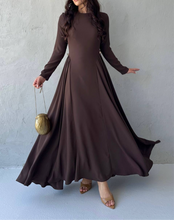 Zabeen Chocolate Dress