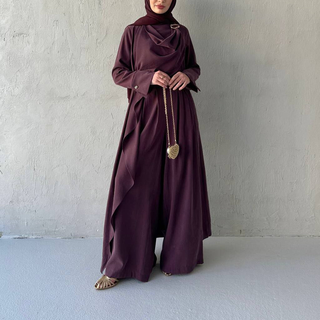 Jenna Deep Plum Co-ord Set