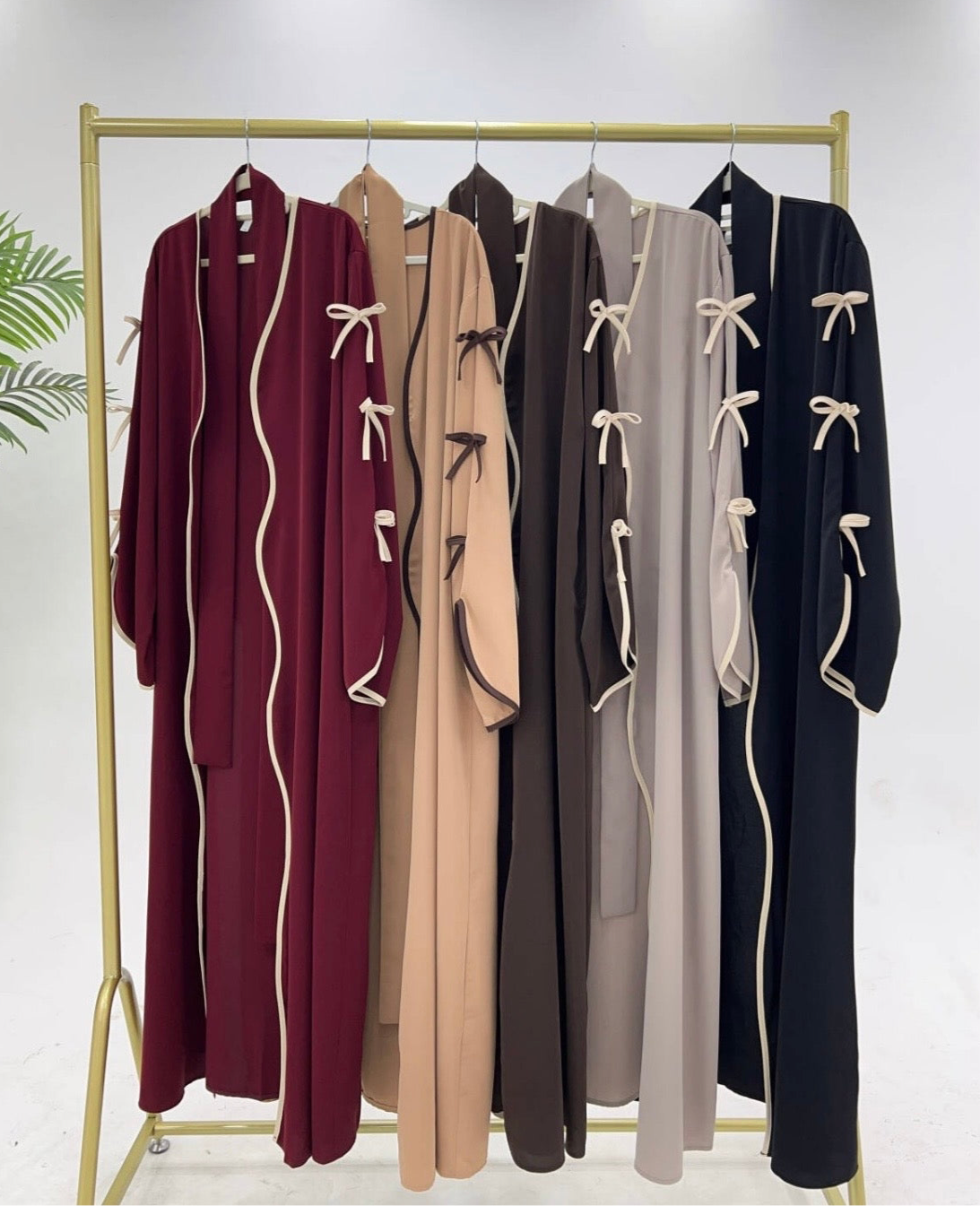 Sofie Bow Detail Abaya