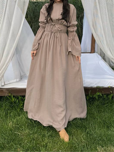 Sofia Desert Taupe Dress