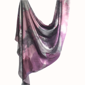 Dusky Bloom Satin Hijab