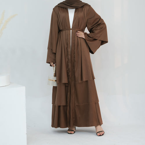 Amnah Brown Abaya