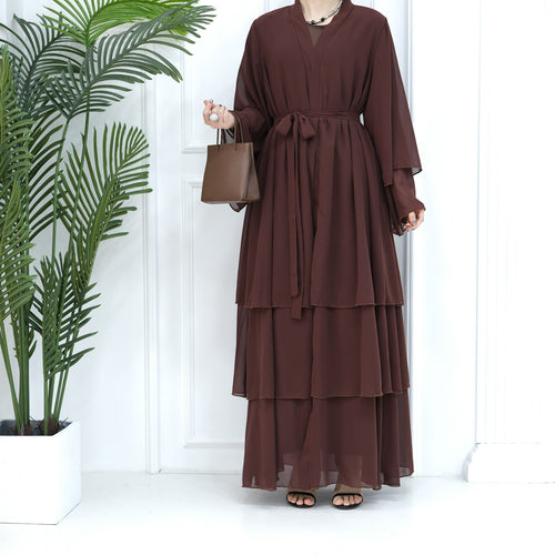 Amnah Chocolate Abaya