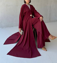 Mira Burgundy Co-ord Set