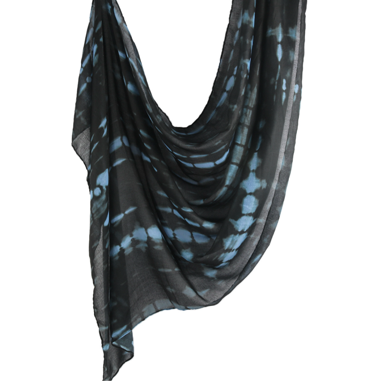 Blue Ripple Hijab