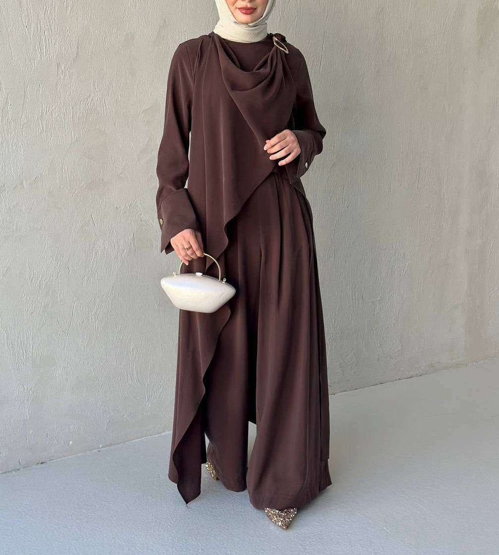 Jenna Chocolate Co-ord Set