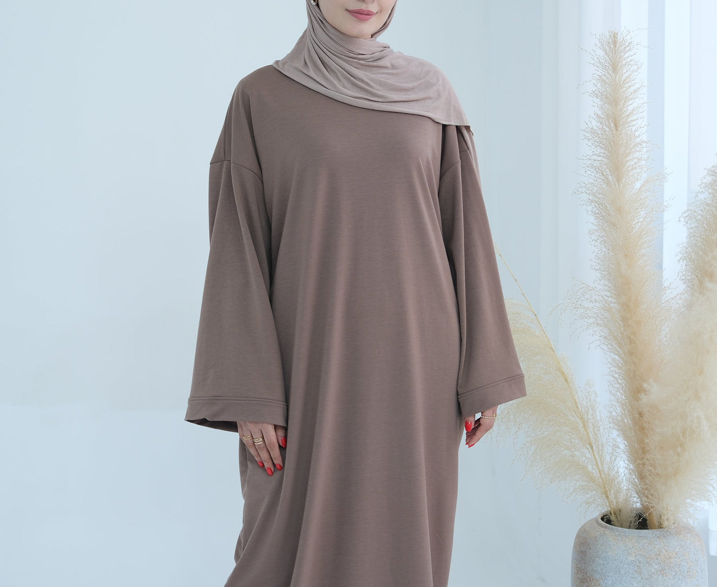 Monah Taupe Abaya