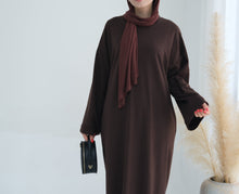 Monah Brown Abaya