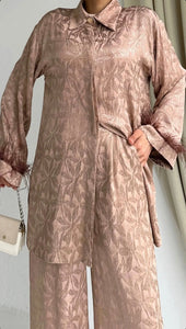 Zoyah Mocha Co-ord Set Hijabimama