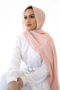 French Rose Luxe Chiffon Hijab