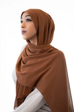 Cinnamon Crinkle Crepe Hijab