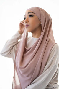 Kashmiri Chai Crinkle Crepe Hijab Hijabimama