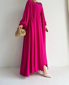 abaya and dress set
