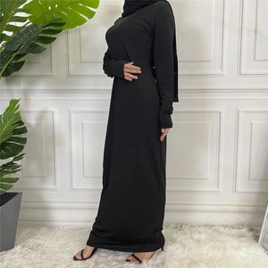 Black Abaya Inner Dress Hijabimama