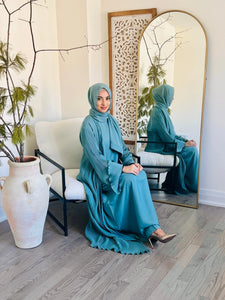 Noor Pleated Abaya Hijabimama