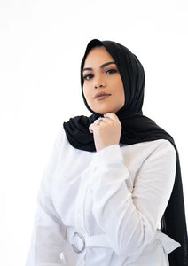 black jersey hijab
