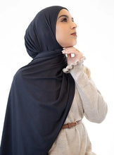 Smoke Grey Ribbed Jersey Hijab Hijabimama